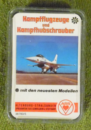 Quartett kampfflugzeuge und - quartett,