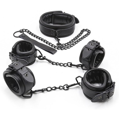 Tlg leder handschellen - pu,