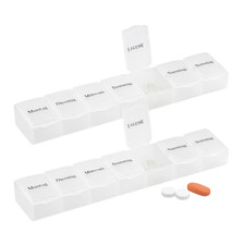 2 Pillenbox 7 Tage