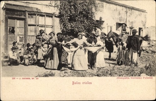 Südamerika bailes - ak,