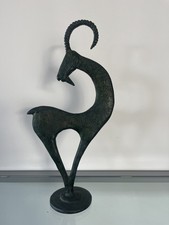 Bronze Ram Ibex Skulptur