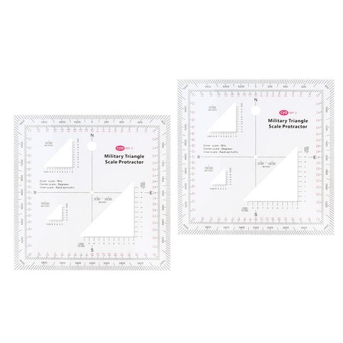 2pcs acryl militär - 2pcs, planzeiger
