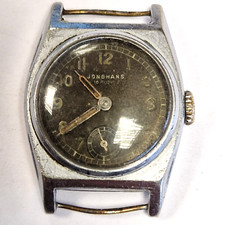 sehr alte Junghans Armbanduhr ca. 40er Jahre Kal. Junghans 80