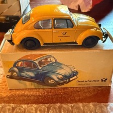 BUB NZG Modelle Deutsche Post Käfer 62 Dienstfahrzeug mit Schlüssel 1:43 OVP