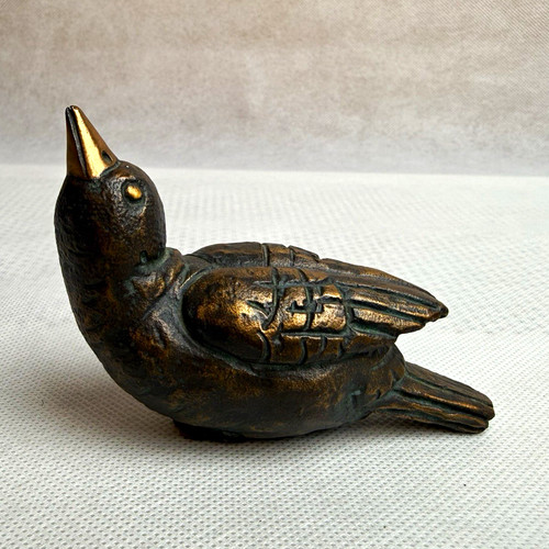 Strassacker bronze vogel figur - strassacker,