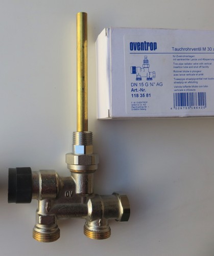 Oventrop tauchrohrventil mit - ,