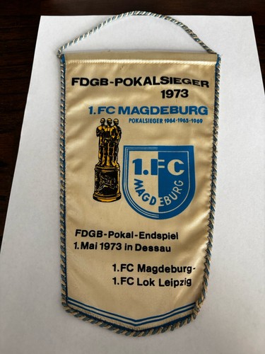 Wimpel magdeburg fdgb - 1.fc,