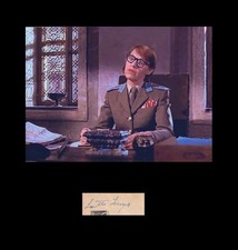 SELTENES LOTTE LENYA (+) 007 JAMES BOND AUTOGRAMM ROSA KLEBB AUS RUSSLAND MIT LIEBE