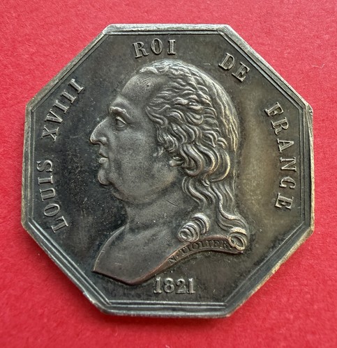 Top silber jeton 1821 - top:,