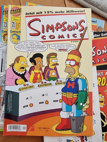 Simpsons comics dino bongo - simpsons, #71
