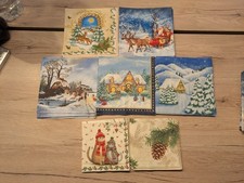 Servietten basteln Weihnachten