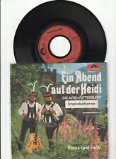 Klaus und Ferdl - Ein Abend auf der Heidi  - Vinyl 7" Single