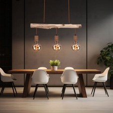 Holzlampe Hängeleuchte