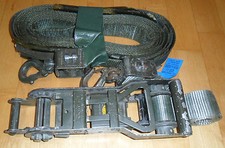 Bundeswehr Ratschengurt gebraucht BW Ladungssicherung Spanngurt Zurrgurt