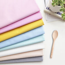 100% Schlicht Solid Baumwolle