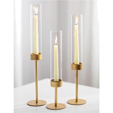 Kerzenhalter Stabkerzen Gold