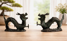 Antike bronze drachenfigur - antike,