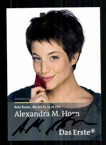 Alexandra horn rote rosen - rote,