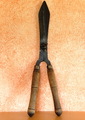 Antike alte heckenschere - antike,
