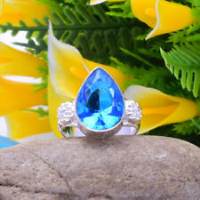 Schöne Blau Topas Edelstein