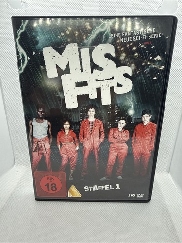Misfits staffel 2 dvds - misfits,