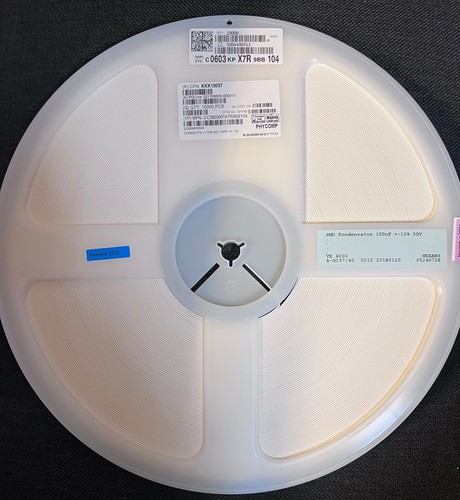 15000pcs mlcc x7r 100nf - 15000pcs,