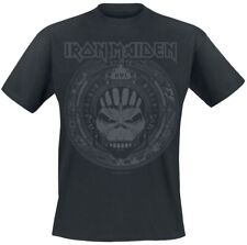 Iron Maiden T-Shirt Herren Book Of Souls Skull schwarz