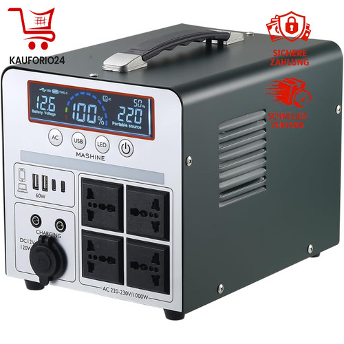 Powerstation 1000w 666wh - powerstation,