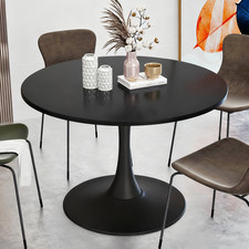 Skandinavischer moderner runder Esstisch, einfacher Kleiner Tisch für Esszimmer