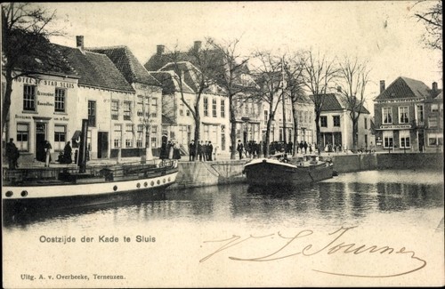 Sluis zeeland niederlande - ak,