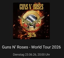 2 Tickets Guns 'N Roses Berlin