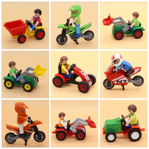 Playmobil kind mit trecker - mit,