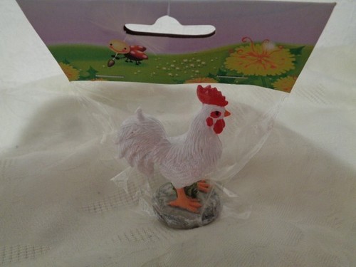 Hahn huhn stehend 5 cm - stehend,