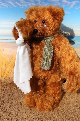 Künstlerteddy cm etwas - 23,