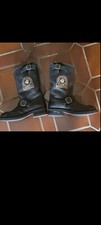 Motorradstiefel Bikerstiefel Gr. 42 schwarz handmade Echtleder