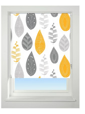 Verdunkelungsrollo gemustert