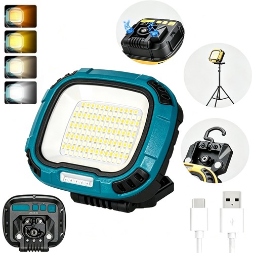 Magnet led camping lampe cob - magnet,