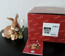 Goebel Hasenpaar großer Jahreshase 2010 - Märzenbecher - Lim. Edition - OVP