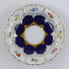 Meissen B-Form Untertasse für