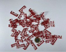 herpa Albedo HO 20x Spiegel rot Oldtimer Rückspiegel 1:87 Peilstangen Lkw Ersatz