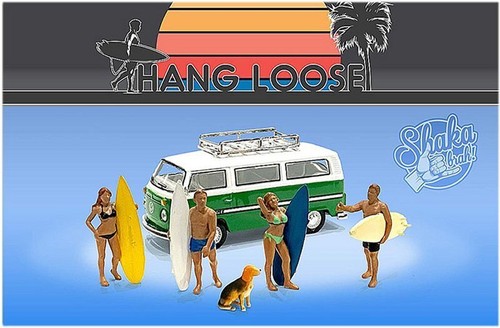 Hang loose beach figures - hang,