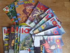 Rad Welt 18 Hefte aus 1997-2000 Zeitschriften Fahrrad