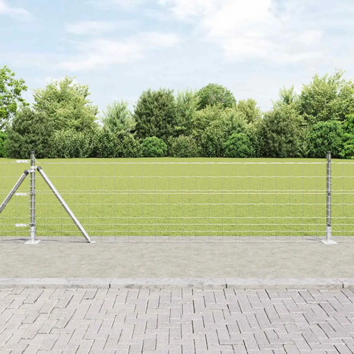 Eurozaun mit betonfundament - eurozaun,