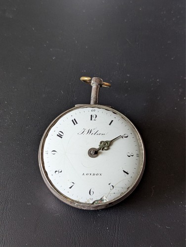 Spindeltaschenuhr verge pocket