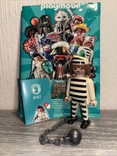 Playmobil 5157 Figur Serie 2 Boys Sträfling Gefangener Häftling Sammelfigur