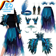 Pfau Kostüm Damen Set