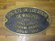 Eisbahn / Dampflok Schild /