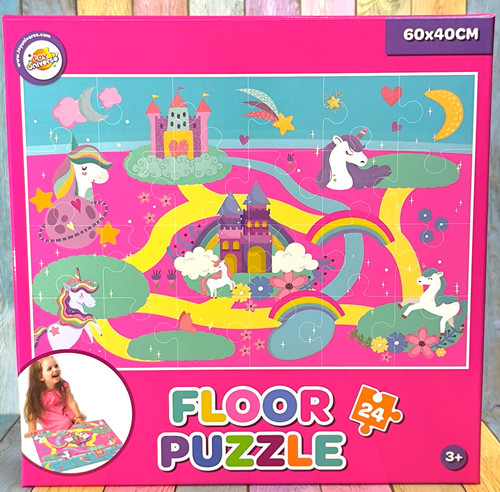 Kinder boden puzzle einhorn - boden-puzzle,