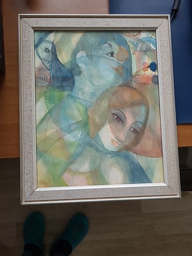Bild gemälde lieselotte - gemälde,