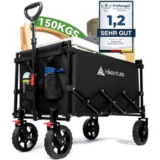 Bollerwagen Faltbar 140L 150kg